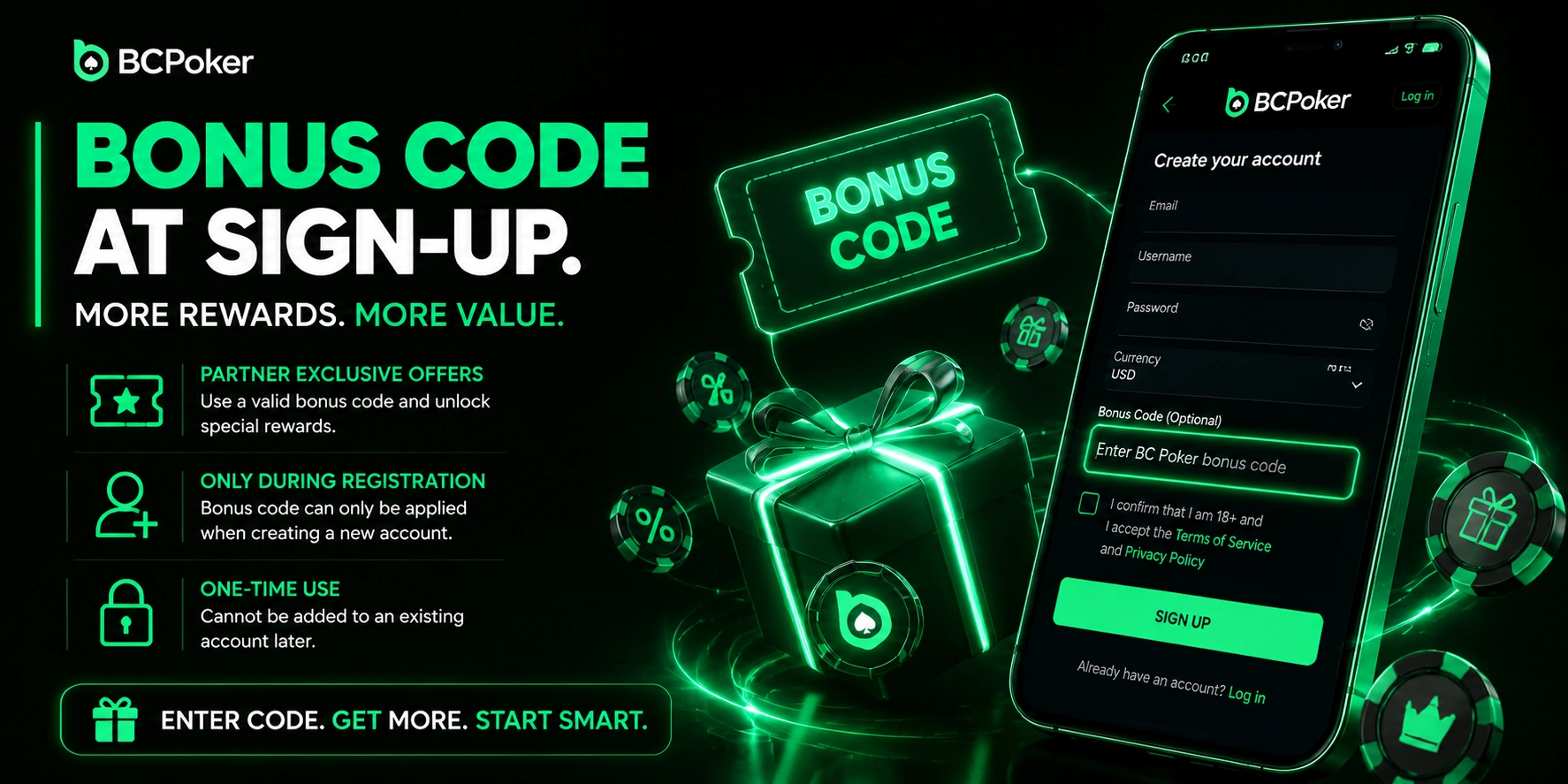 BC Poker verified account rewards shield dual-track system
